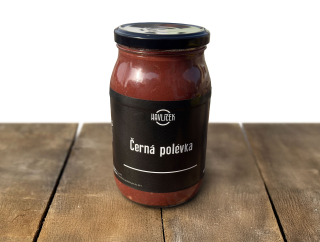 Černá kroupová polévka 900 ml